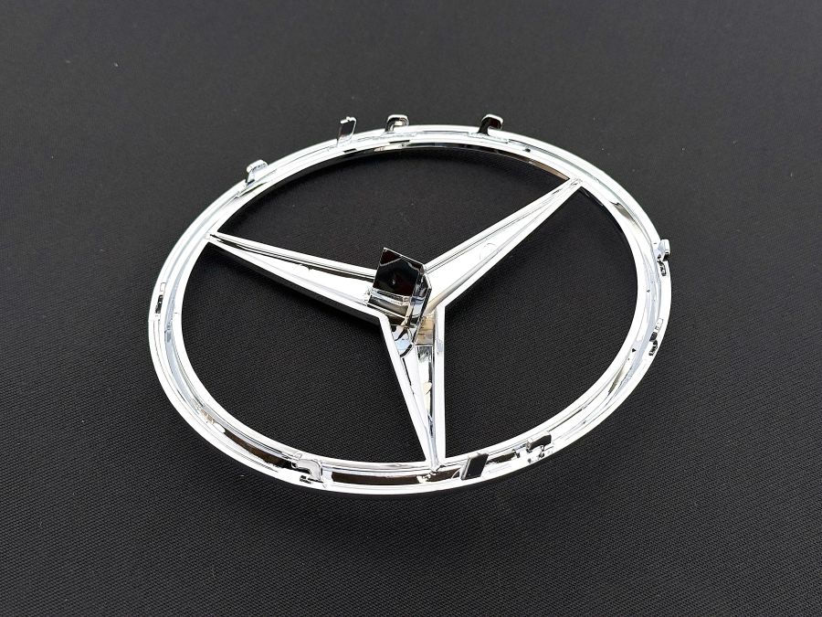 1298880086 | Mercedes SL-Class | R129 Front grill chrome emblem