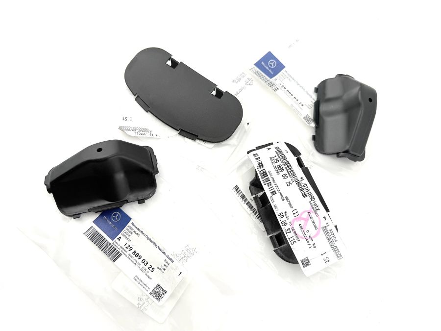 1298890525 1298890425 1298890325 | Mercedes SL-Class | R129 Plastic cover kit under bonnet