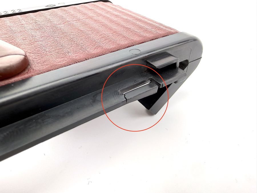 1299110222 | Mercedes 300SL-24 | R129 Right seat belt upper blind cover