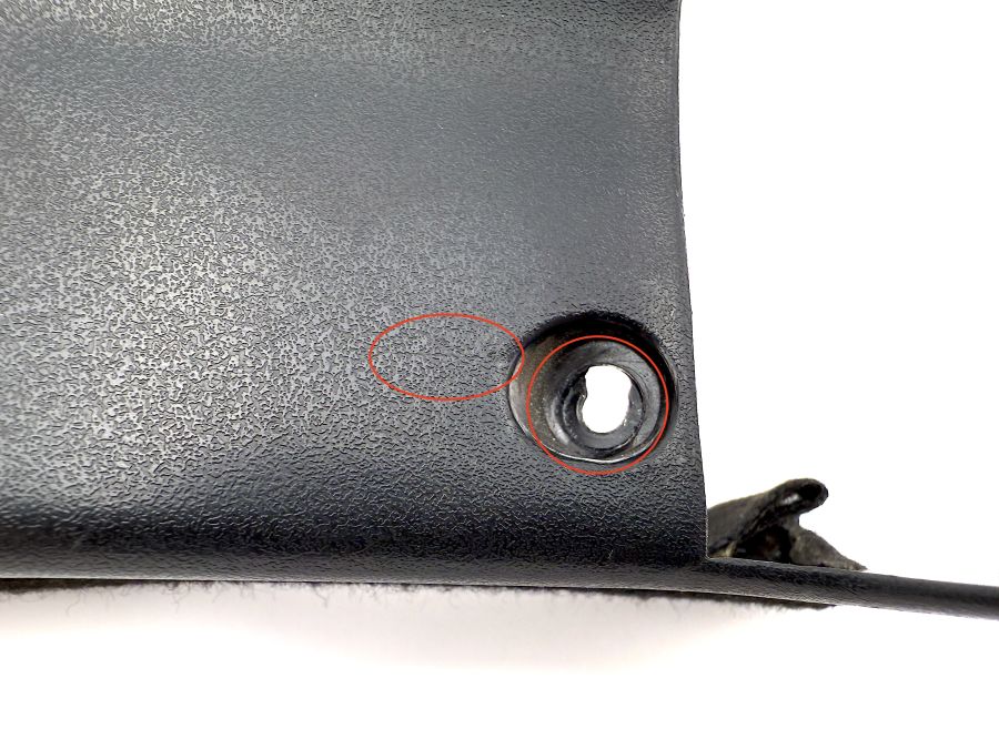 1299191020 | Mercedes SL500 | R129 Seat handle plastic covering right seat 1299191020 | Mercedes SL500 | R129 Seat handle plastic covering right seat