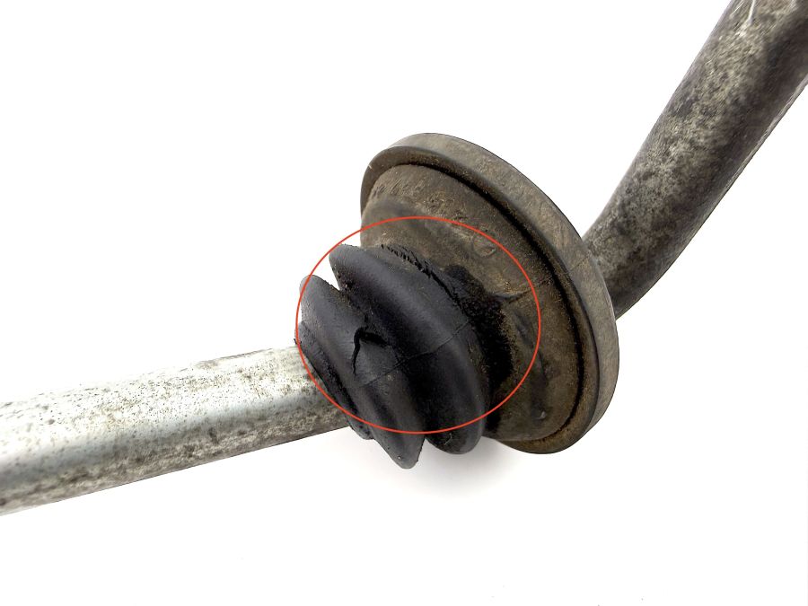 1299973182 1293280626 | Mercedes 300SL-24 | R129 Front right hydraulic suspension line