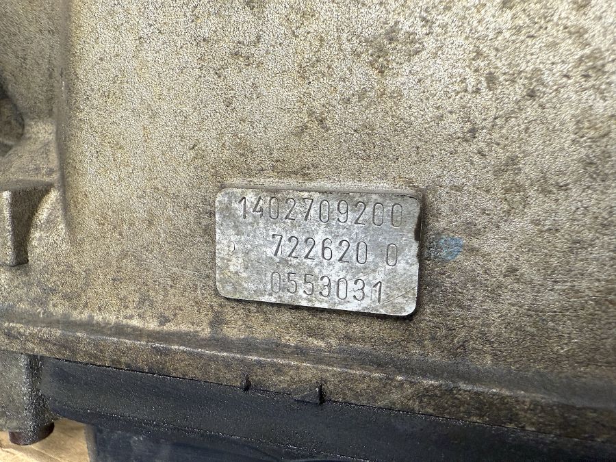 1402709200 1402712601 1402712701 | Mercedes SL500 | R129 Gearbox 722.620 1402709200 1402712601 1402712701 | Mercedes SL500 | R129 Gearbox 722.620