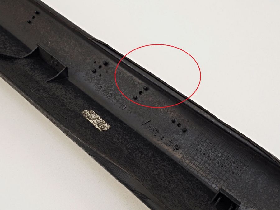 1406900325 | Mercedes S350 | W140 Left pillar trim panel