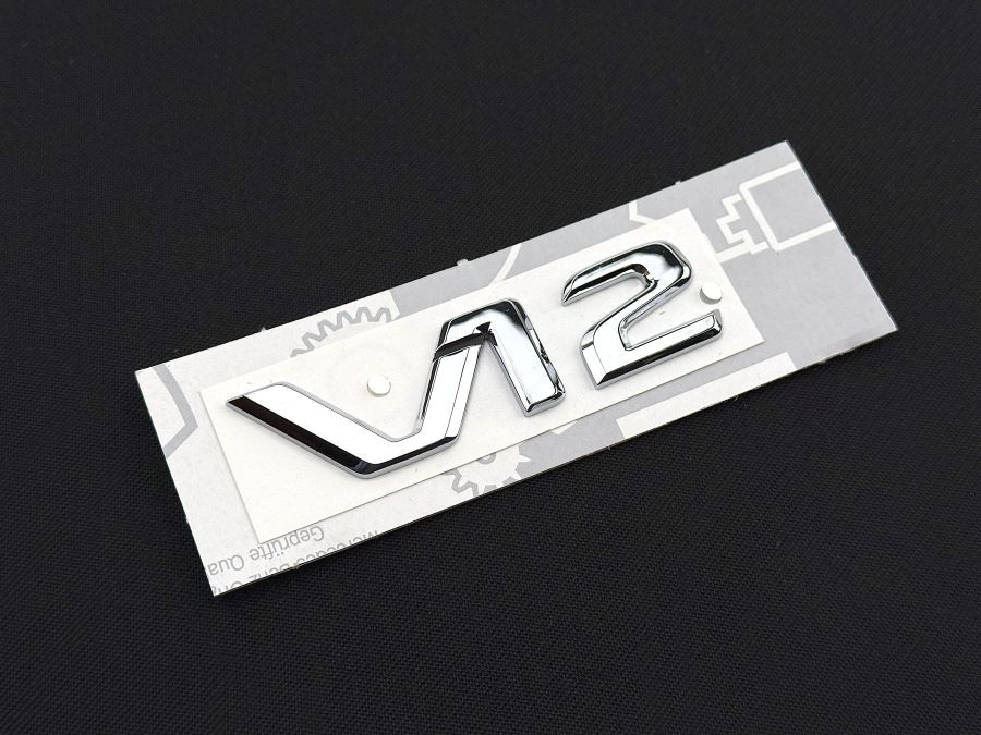 1408173615 | Mercedes SL-Class | R129 V12 chrome badge