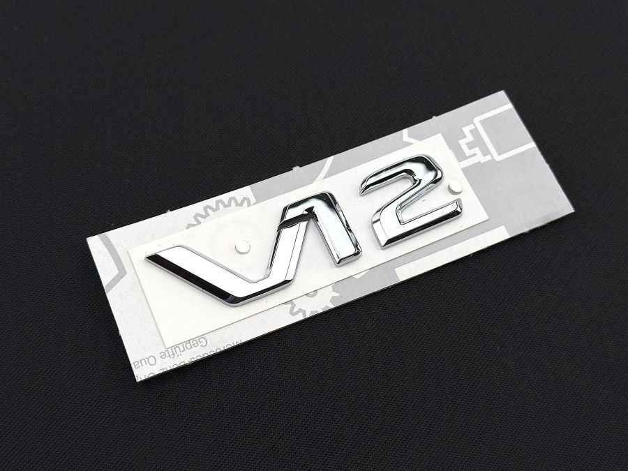 1408173615 | Mercedes SL-Class | R129 V12 chrome badge