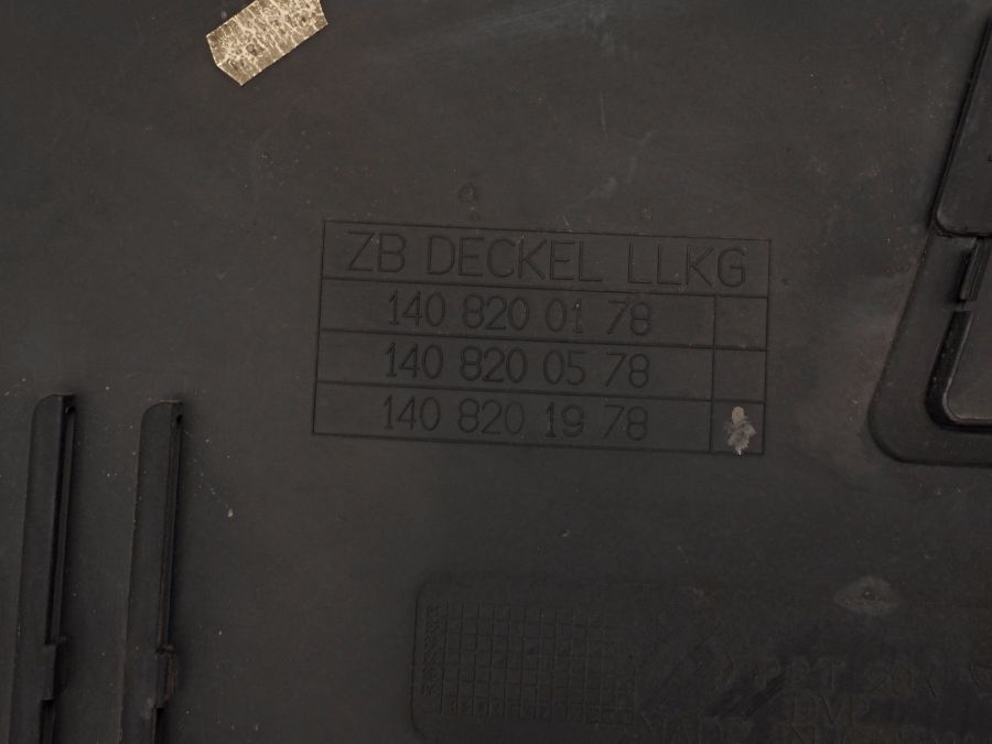 1408201778 1408201978 1408200178 | Mercedes S350 | W140 Engine cover left side