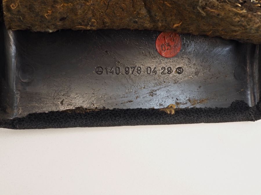 1409780429 | Mercedes S350 | W140 Rear seat headrest cover trim set