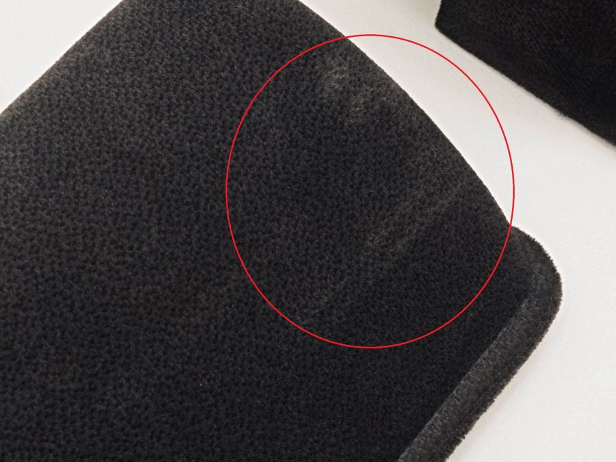 1409780429 | Mercedes S350 | W140 Rear seat headrest cover trim set