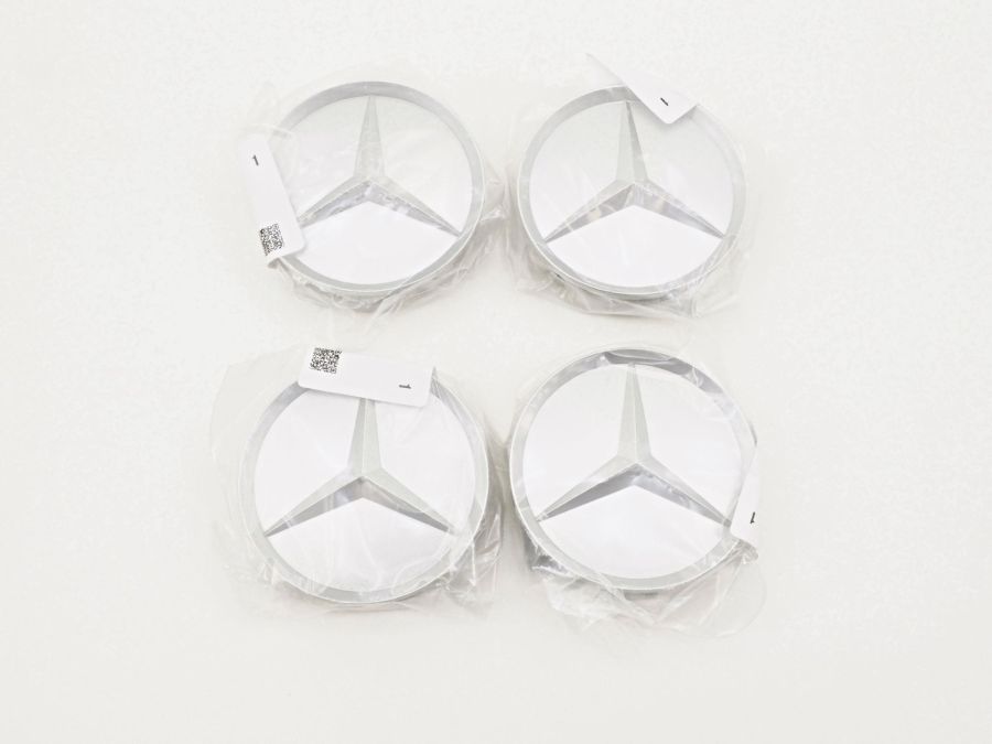 2014000425 B66470203 2014010225 | Mercedes SL-Class | R129 Wheel center hub cap set of 4 pieces