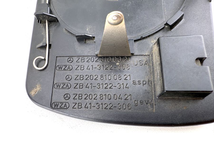 2028100021 2028100821 2028100421 | Mercedes SL500 | R129 Right door mirror glass 2028100021 2028100821 2028100421 | Mercedes SL500 | R129 Right door mirror glass