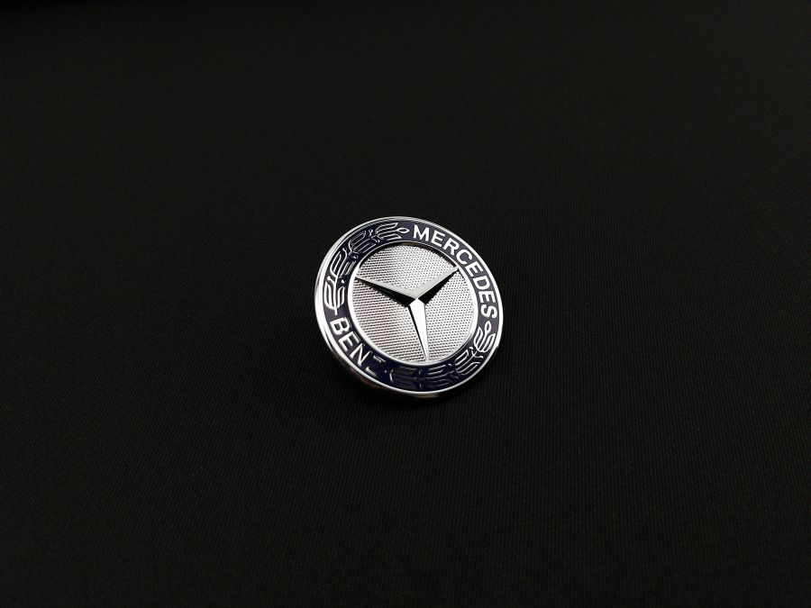 2078170316 | Mercedes SL-Class | R129 Hood flat emblem 2078170316 | Mercedes SL-Class | R129 Hood flat emblem