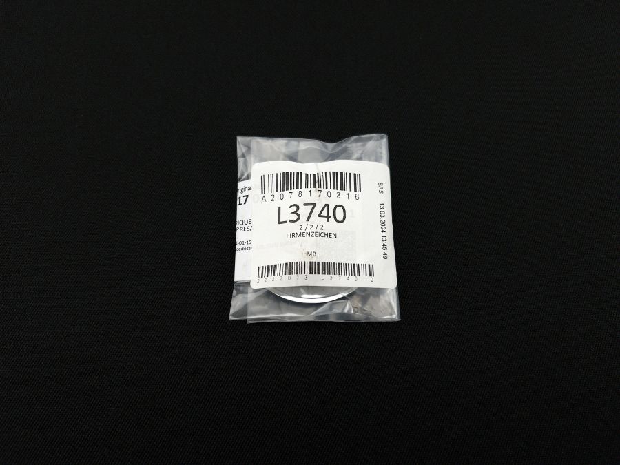 2078170316 | Mercedes SL-Class | R129 Hood flat emblem