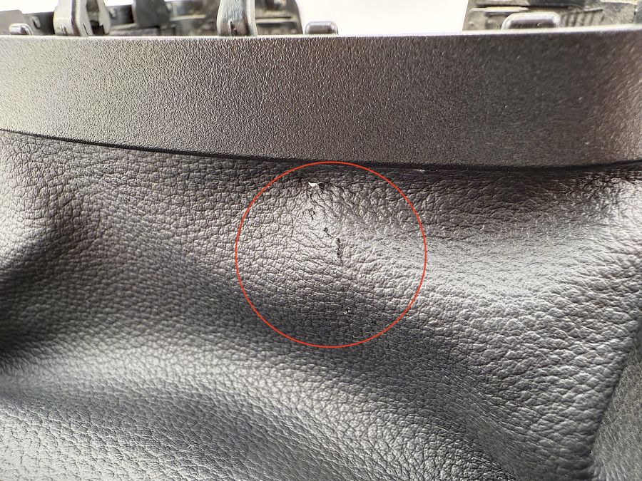 2126800308 | Mercedes E250 | W212 Steering column cover trim
