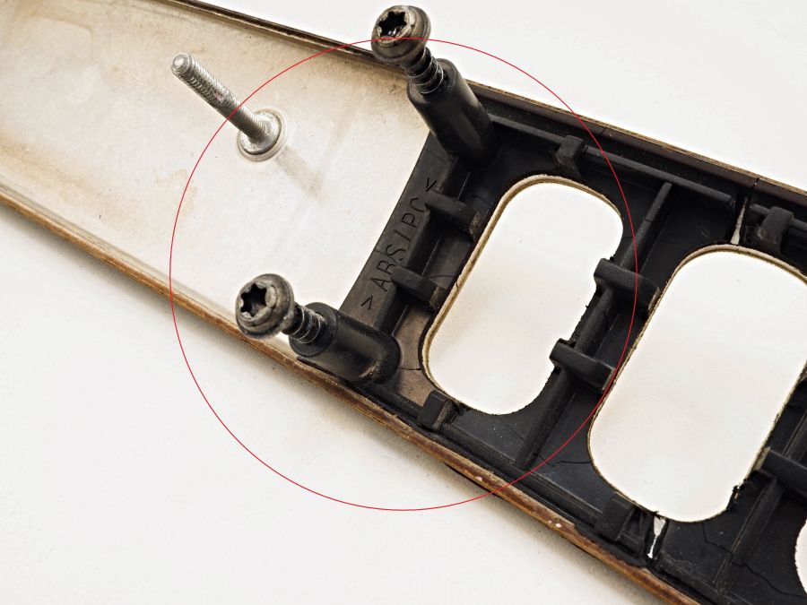 2206800771 | Mercedes S500 | W220 Front panel wood trim