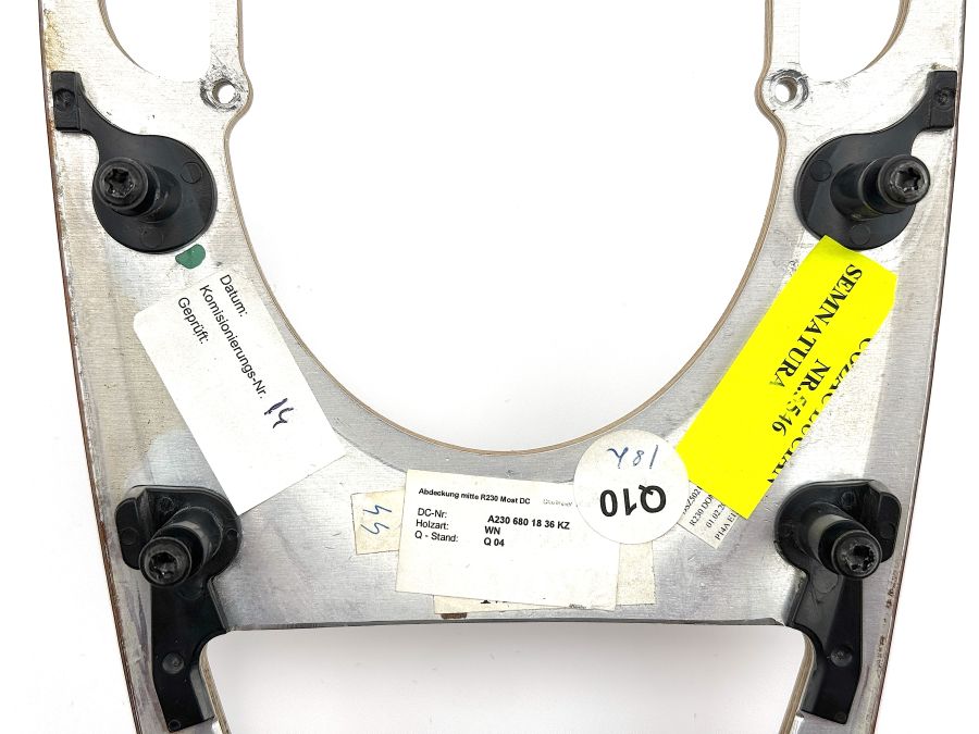 2306800036 2306801836 | Mercedes SL55 | R230 Front center console wooden trim