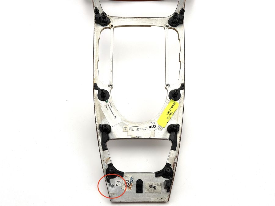 2306800036 2306801836 | Mercedes SL55 | R230 Front center console wooden trim