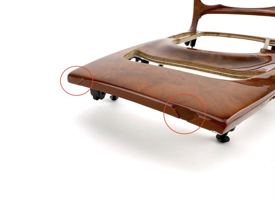 2306800036 2306801836 | Mercedes SL55 | R230 Front center console wooden trim