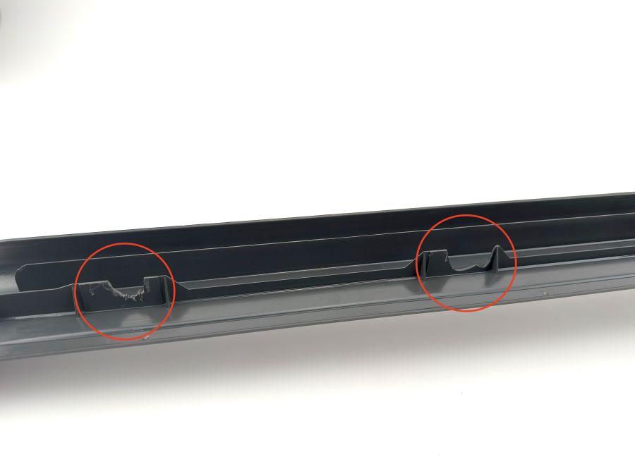 2306800235 2306800135 | Mercedes SL55 | R230 Door threshold pads pair 2306800235 2306800135 | Mercedes SL55 | R230 Door threshold pads pair