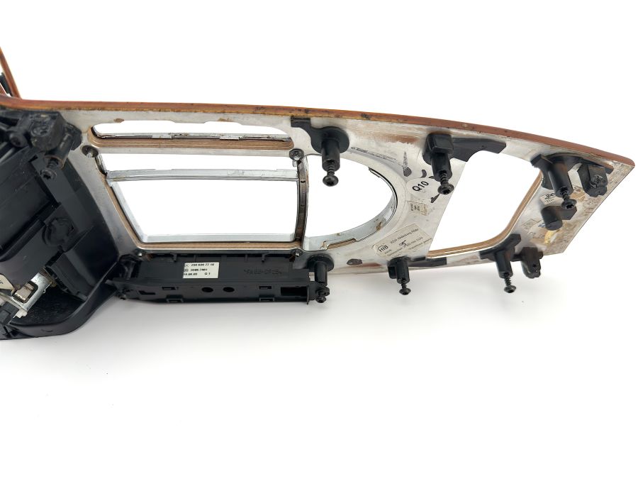 2306801539 2307200122 2307200222 | Mercedes SL500 | R230 Center console and door wooden trims 2306801539 2307200122 2307200222 | Mercedes SL500 | R230 Center console and door wooden trims