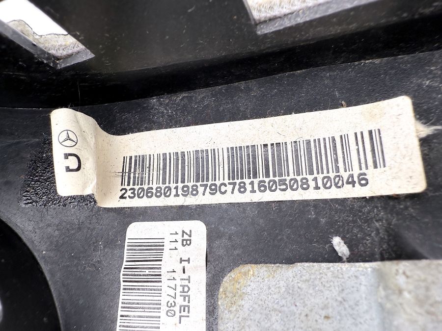 2306801987 23068019879C78 | Mercedes SL55 | R230 Left under dash knee trim cover 2306801987 23068019879C78 | Mercedes SL55 | R230 Left under dash knee trim cover