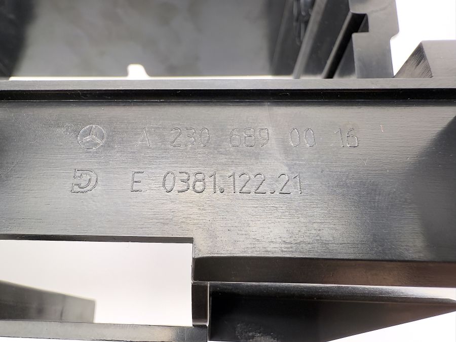 2306890016 | Mercedes SL500 | R230 Center console radio plastic mount