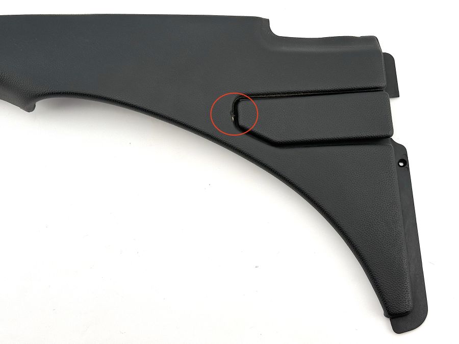 2306901041 23069010419C83 2306901241 | Mercedes SL55 | R230 Right side edge cover trim flap panel 2306901041 23069010419C83 2306901241 | Mercedes SL55 | R230 Right side edge cover trim flap panel