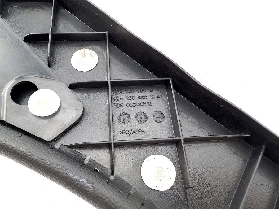 2306901041 23069010419C83 2306901241 | Mercedes SL55 | R230 Right side edge cover trim flap panel 2306901041 23069010419C83 2306901241 | Mercedes SL55 | R230 Right side edge cover trim flap panel