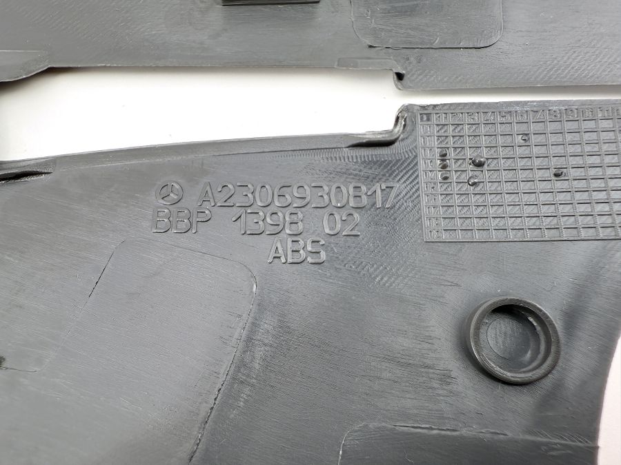 2306930717 2306930817 | Mercedes SL55 | R230 Luggage compartment panel cover