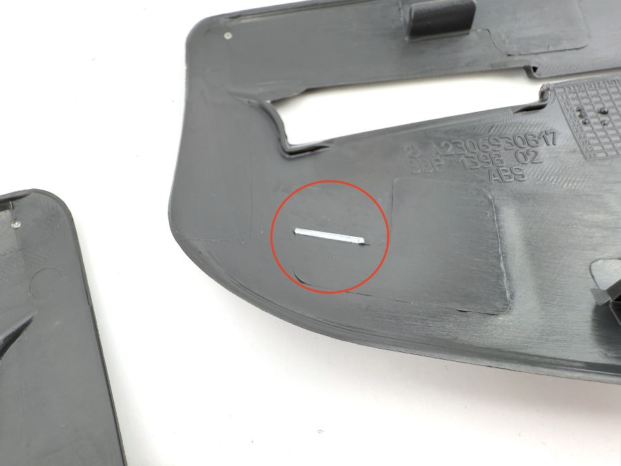 2306930717 2306930817 | Mercedes SL55 | R230 Luggage compartment panel cover