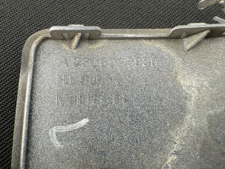 2306983930 | Mercedes SL55 | R230 Left side skirt rear jack cover