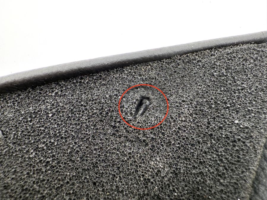 2307200511 | Mercedes SL500 | R230 Left door mirror trim black