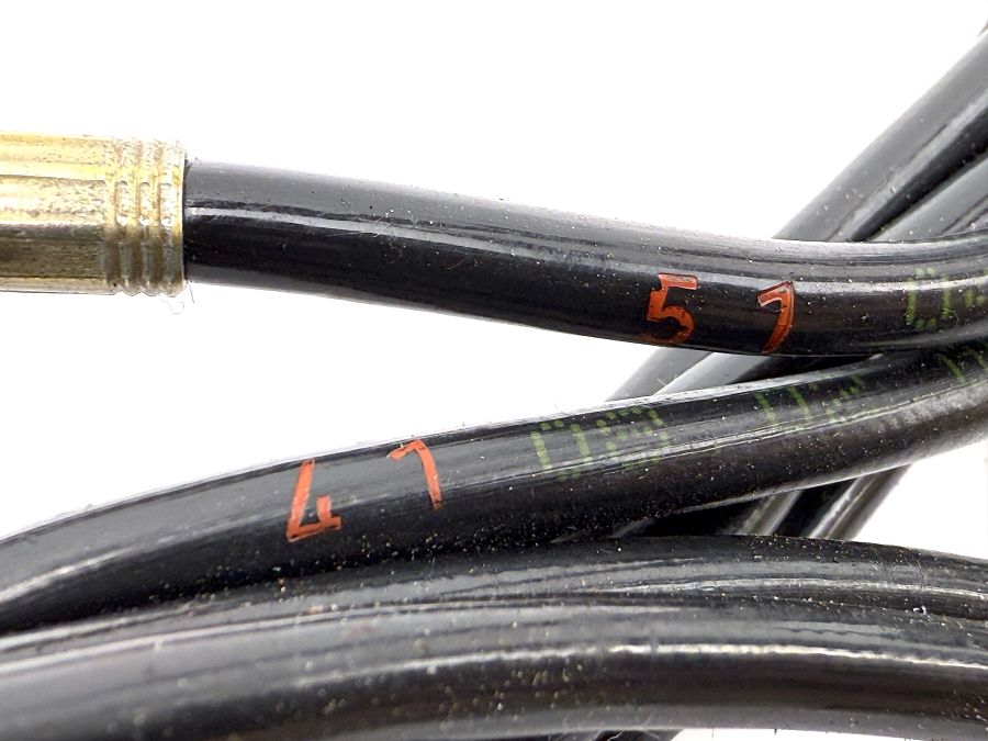 2308001172 | Mercedes SL55 | R230 Vario roof cylinder left with lines to pump