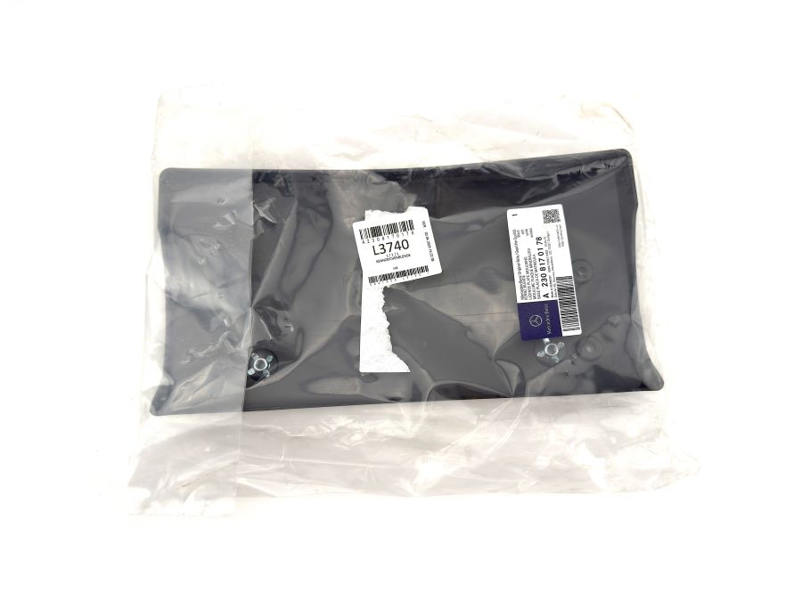 2308170178 | Mercedes SL55 | R230 Front AMG bumper license plate holder