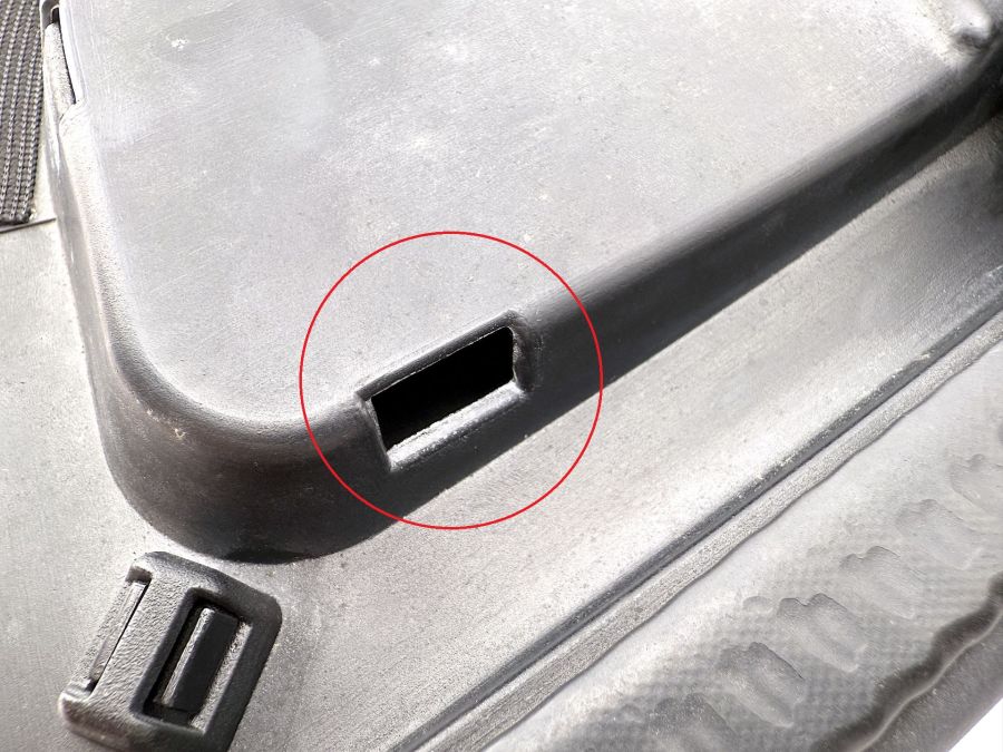 2308205010 2307500706 2308201942 | Mercedes SL500 | R230 Left side trunk flap with mechanism
