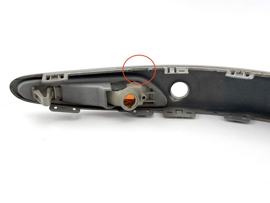 2308851321 23088513219744 | Mercedes SL55 | R230 Front bumper left side molding