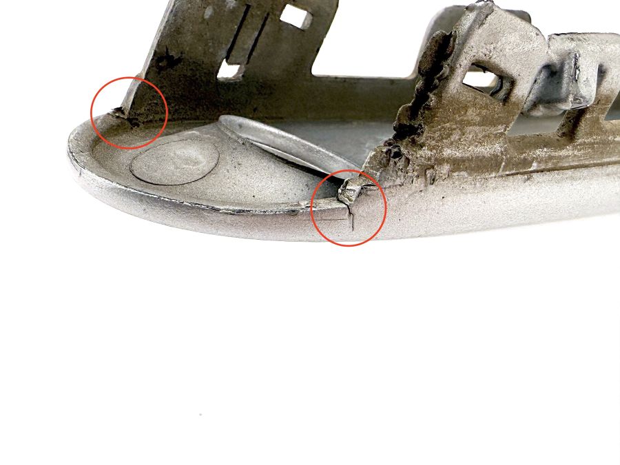 2308851321 23088513219744 | Mercedes SL55 | R230 Front bumper left side molding