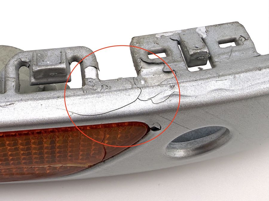 2308851321 23088513219744 | Mercedes SL55 | R230 Front bumper left side molding