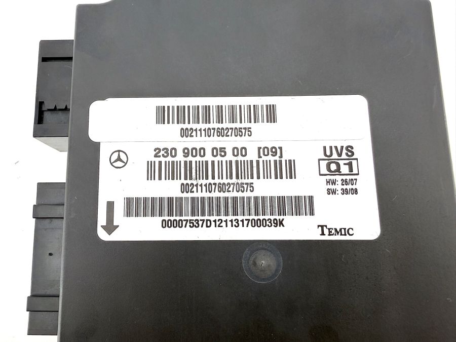 2309000500 | Mercedes SL500 | R230 Convertible roof control module