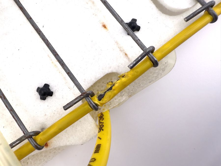 2309100075 | Mercedes SL55 | R230 Backrest cushion lumbar and back vacuum bag