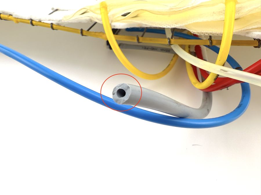 2309100075 | Mercedes SL55 | R230 Backrest cushion lumbar and back vacuum bag