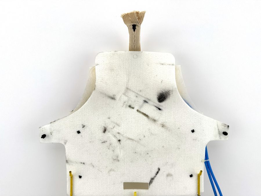 2309100075 | Mercedes SL55 | R230 Backrest cushion lumbar and back vacuum bag