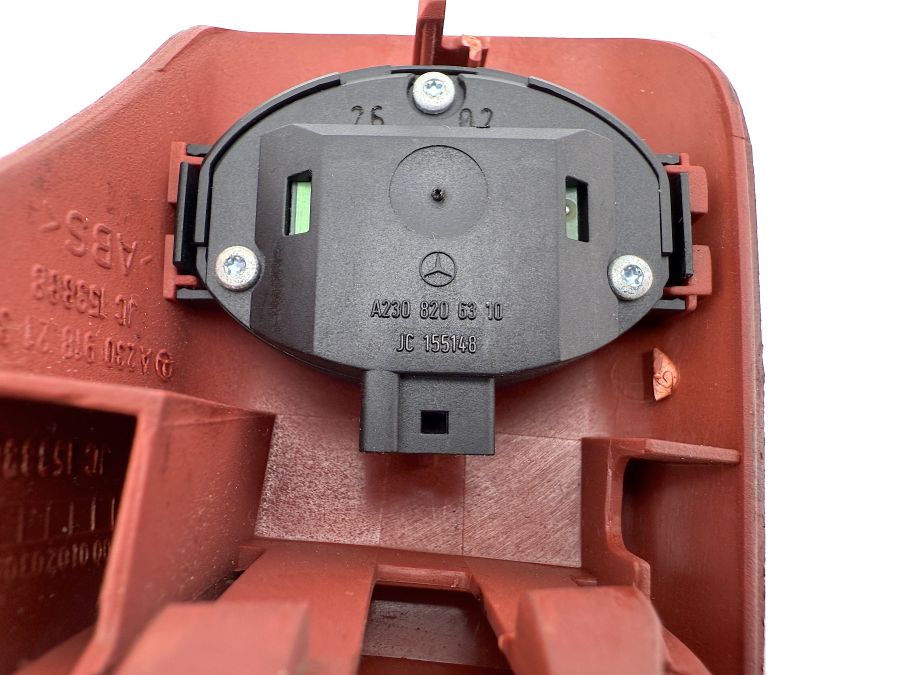 2309182130 23091821303447 2308206310 | Mercedes SL500 | R230 Left seat backrest switch trim 2309182130 23091821303447 2308206310 | Mercedes SL500 | R230 Left seat backrest switch trim