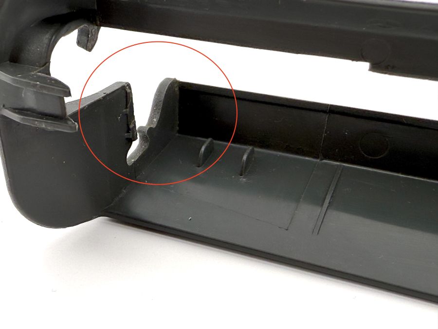 2309190720 2309190120 2309190520 | Mercedes SL55 | R230 Left seat left side lower rail trim covers