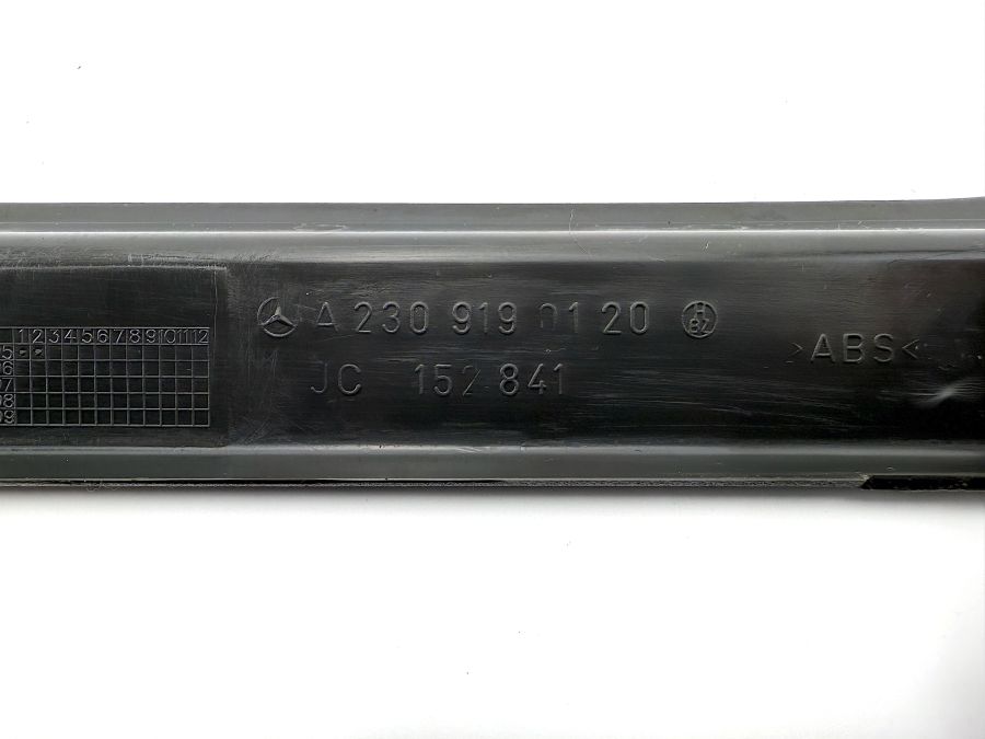 2309190720 2309190120 2309190520 | Mercedes SL55 | R230 Left seat left side lower rail trim covers